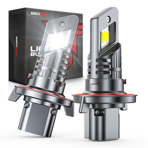 Image of Torchbeam 2026 H13 61000LM LED Bulb 6500K White Heavy Duty Light 2 Pack