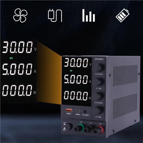 Alimentation électrique de table réglable DC pour réparation électronique - 4