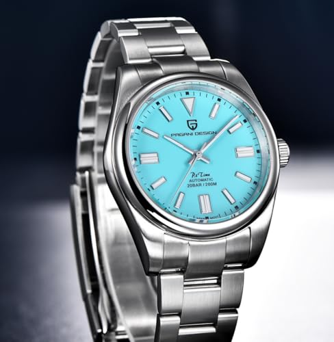 Pagani Design Watches for Men Japanese Movement Stainless Steel Automatic-self-Wind Mechanical wrstiwatch Sapphire Mirror 200m Waterproof 1690