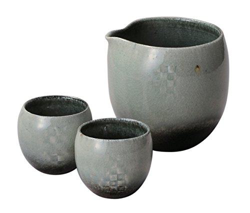 信楽焼 へちもん 酒器セット モザイク 3-1581