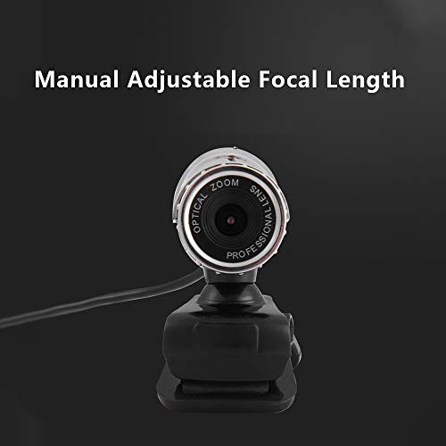 Andoer Webcam de mesa USB 2.0 Web Cam Câmera de laptop Microfone de absorção de som embutido Webcam