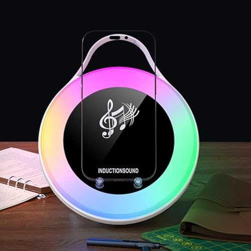 Chargeur sans fil à induction et enceinte Hi-Fi pour maison - 7