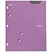 Five Star 2-Pocket Folder, Plastic Folder with Stay-Put Tabs, Fits 3-Ring Binder, Holds 8-1/2