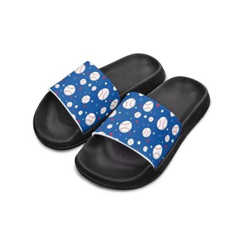 Forchrinse Kids Sandals for Boys Open Toe Beach Slides Kids House Slippers Comfortable Thick Sole Non Slip Shower Shoes2