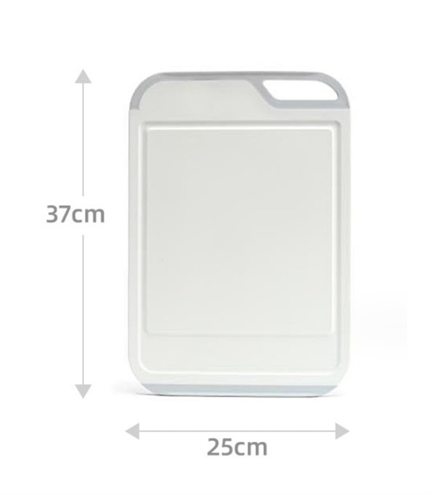 Tabla Cortar Cocina Tabla De Cortar Essentials De Cocina, Tabla De Cortar Reversible De Plástico, Pies Antideslizantes Con Ranuras Para Jugo Tabla De Cortar Para Verduras(M)