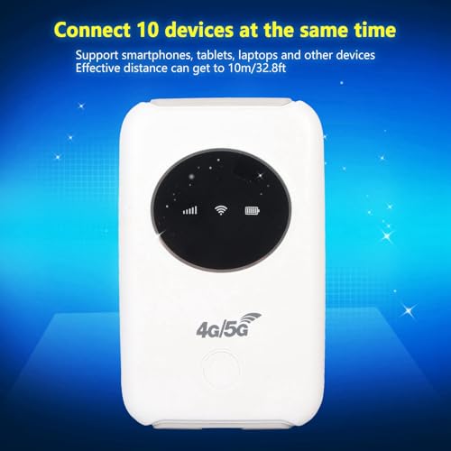 Router WiFi Portatile 4G/5G - Hotspot Mobile Con Batteria 3200mAh