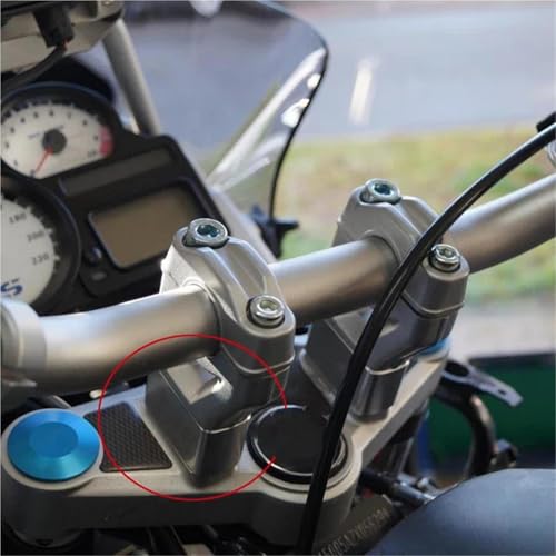 Elevadores de Manillar para BMW R1200GS Adventure 2008-2012 Kit de Abrazaderas de Montaje Negro 3
