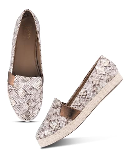 Image of JM LOOKS Women Textured Slip On Loafers with Platform Sole Construction