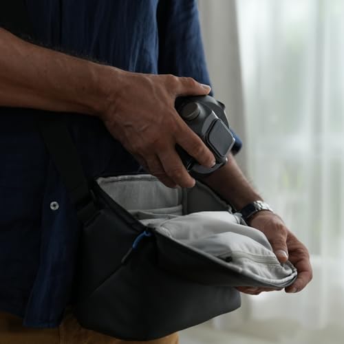 HOZO M-Cube02 Waterproof Shoulder Bag – Travel Storage Bag with Custom Compartments for M-cube Tools & Modules, Padded Interior, Adjustable Strap, Durable & Comfortable for Architects3