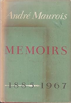 Hardcover Memoirs, 1885-1967 (A Cass Canfield book) Book