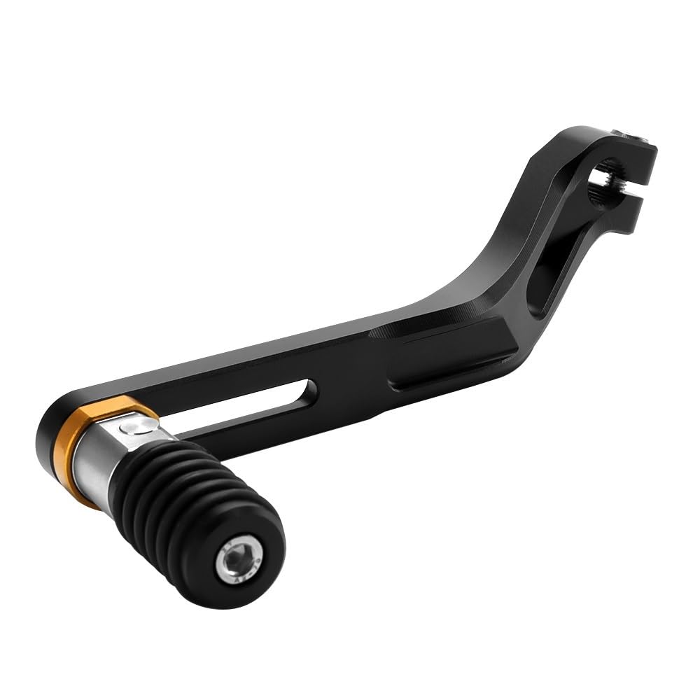 Lpuytrb Yellow Gear Shifter Pedal Motorcycle Adjustable Folding Gear Shift Lever For F650gs G650gs F700gs F800gs Adv 2004-2017 For For Dakar