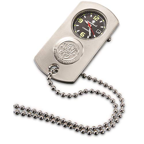 Smith & Wesson Dog Tag Watch, Silver