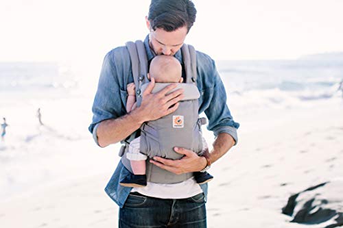 Ergobaby Original Adapt - Ergonomische Draagzak met Verstelbare Posities, Gewatteerde Heupriem en Opklapbare Babykap… - Image 7