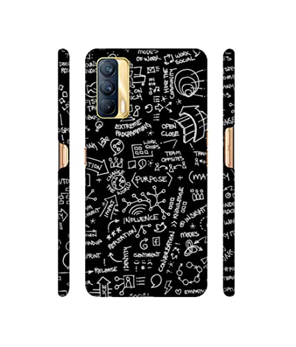Image of Formulas Design 3D Printed Hard Back Case Cover for Realme X7 5G