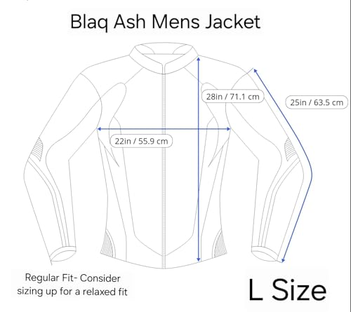 Image of Blaq Ash Men's Faux Leather Hooded Motorcycle Jacket, Zip-Up, with Pockets Removable Hood