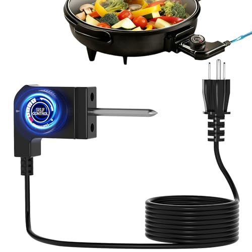 Electric Skillet Cord Replacement,15A/125V Griddle Power Cord Compatible with Masterbuilt Smokers...