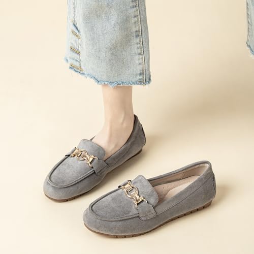 Image of Cvistpieo Loafers for Women Business Casual Shoes Comfortable & Lightweight Penny Loafers Slip On Work Flats