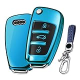 【Kompatibilität】: Kompatibel mit Audi A3 A1 S1 S3 RS3 2003-2016 A4 S4 RS4 2005-2009 A6 S6 RS6 2006-2011 Q3 RS 2012-2015 Q7 2007-20111 5 R8. 2007-2015 TT TTS TTRS 2007-2014 (Bitte achten Sie auf die Form Ihres Schlüssels)