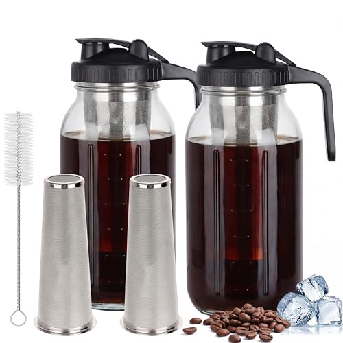 Cold Brew Coffee Maker with Mason Jar Pitcher