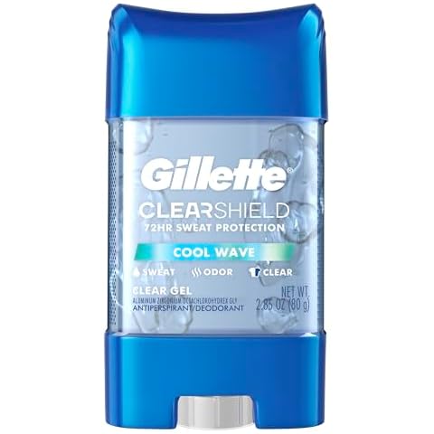 Gillette Clear Gel Antiperspirant Cover