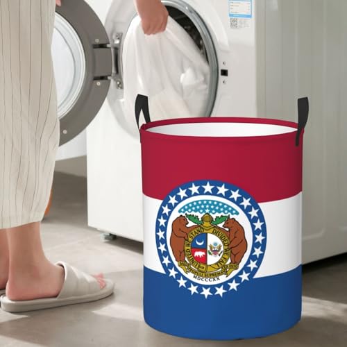 Panier à linge imprimé Missouri pour éliminer le désordre du sol - 8