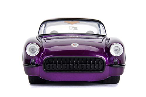 Jada Toys DC Comics Bombshells Supergirl & 1956 Ford F100 DIE-CAST Car, 1: 24 Scale Vehicle & 2.75" Collectible Figurine 100% Metal - Image 3