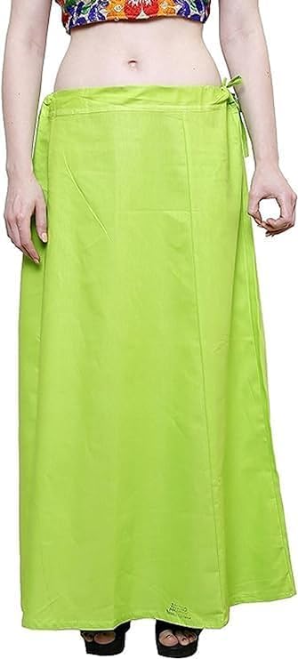 Image of CITIX Pure Cotton Petticoat for Woman Saree | Adujastable Drawstring Waist