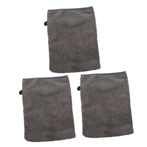 CALLARON Makeup Remover Gloves 3pcs Ultra-Fine Fiber Face Washing Mitts for Women Cleansing Shower Gloves for Makeup Removal and Facial Cleaning