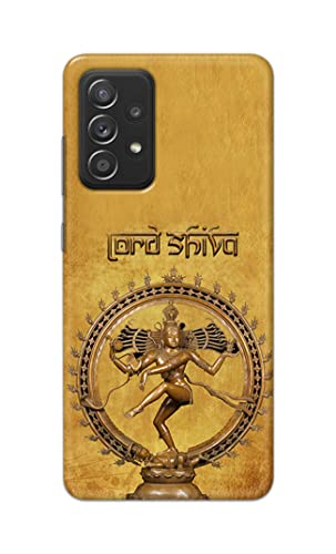 Image of PRINTFIDAA Lord Shiva As Nataraj Printed Designer Hard Case for Samsung Galaxy A52 / A52 5G (6.5 inch) Back Cover -(e) RPM1004