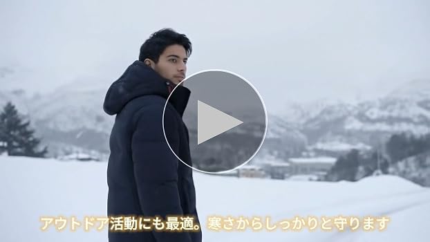 Amazon | [Facecozy] ダウンジャケット メンズ コート ダウン