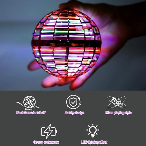 Bola flutuante de bumerangue que volta a você brinquedos de bola voadora com esfera espacial voando