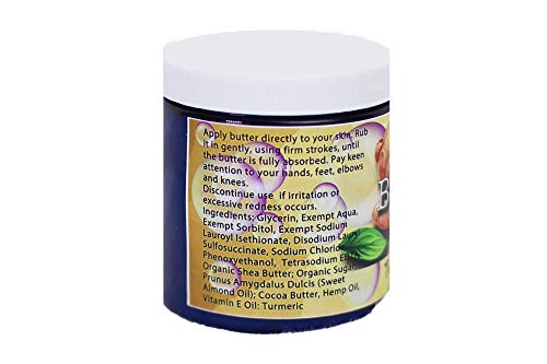 Manteiga corporal de açafrão chantili | Manteiga corporal natural | Creme de açafrão | Manteiga de k