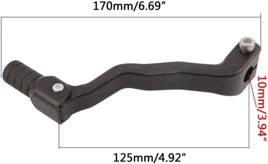 Motorcycle Gear Shifter Motorcycle Gear Shifter Lever Brake Foot Pedal Shift Levers Aluminum Motorcycle Shift Lever Motorcycle Shift Lever
