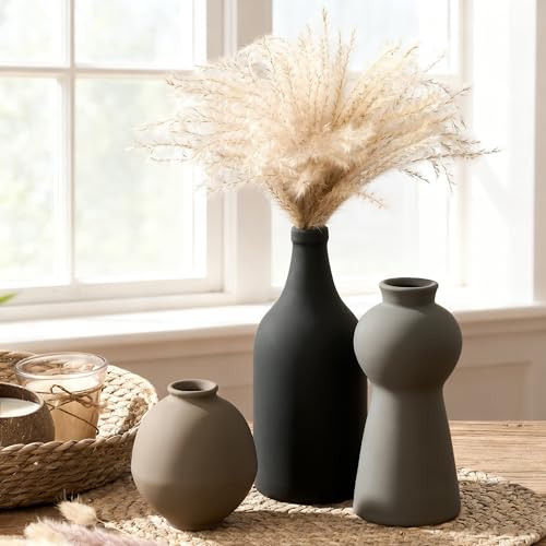 50% Off PORCER Ceramic Vase Set of 3 - Nordic Home Decor - Image 6