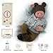 BABESIDE Realistic Reborn Baby Dolls Boy Noah, 20 Inches Soft Full Vinyl Body Realistic Baby Dolls, Real Life Baby Doll with Toy Accessories Gift Set for Kids Age 3+