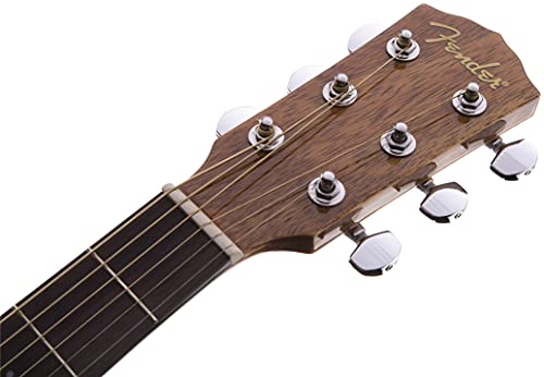 Fender CD-60 Dreadnought V3 Acoustic Guitar, with 2-Year Warranty, Natural, with Case by Fender - Image 6