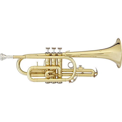 Blessing BCR-1230 Student Cornet, Lacquered Brass