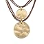 Large Gold Pendant Necklace