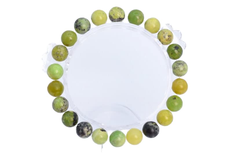 Bracelet chrysoprase porte-bonheur en jade, le cadeau mixte idéal