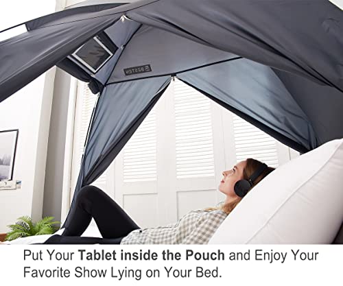 Besten Floorless Indoor Privacy Tent On Bed For Warm And Cozy Sleep Inside Drafty Room (Twin, Mint) #TOP2