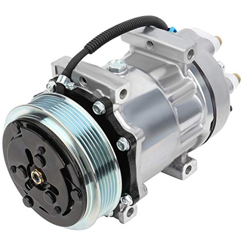 Image of ECCPP AC Compressor for International 4200 4300 4400 4600 4700 2002-2020 | for International Series Fast Cooling AC Compressor with Clutch