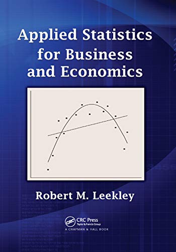 Applied Statistics For Business And Economics