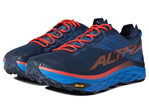 Altra トレイルランニングシューズ MONT BLANC Mens アルトラ モンブラン メンズ (Blue/Red, measurement_29_point_5_centimeters)