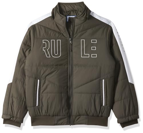 Image of Amazon Brand - Symbol Boys Boys Quilted Winter Jacket with Detachable Hood | Age 2-12 Years