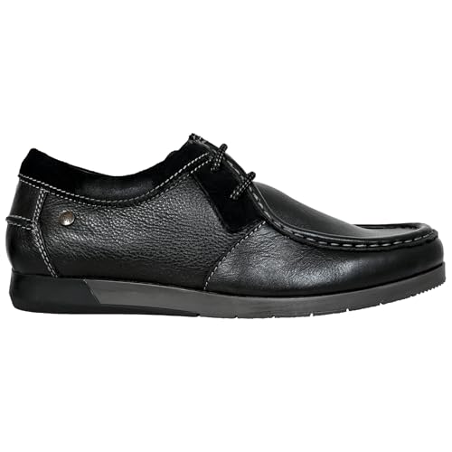 Image of Hx London Leather Formal Lace-Up Shoes for Men