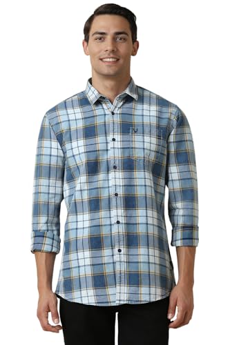 Image of Allen Solly Men's Cotton Regular Fit Shirt