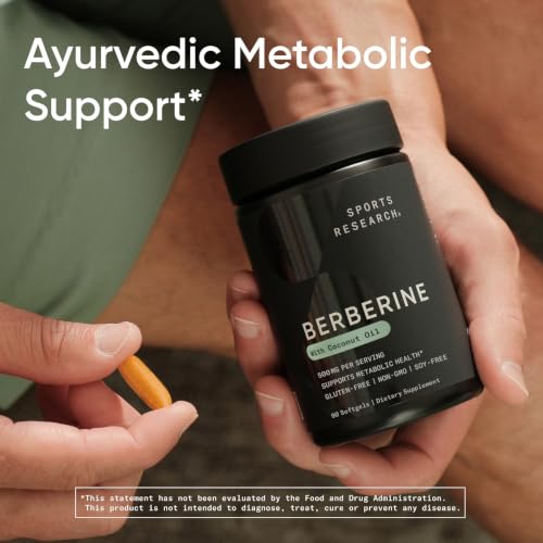 Sports Research Berberine with Coconut Oil