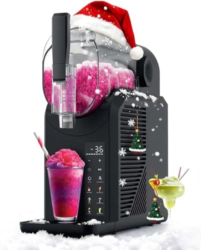 Seeger SuperSlush Máquina de Granizado Heladera, 2L, 7 Modos, InstantFreeze Tecnología: Bebidas en...