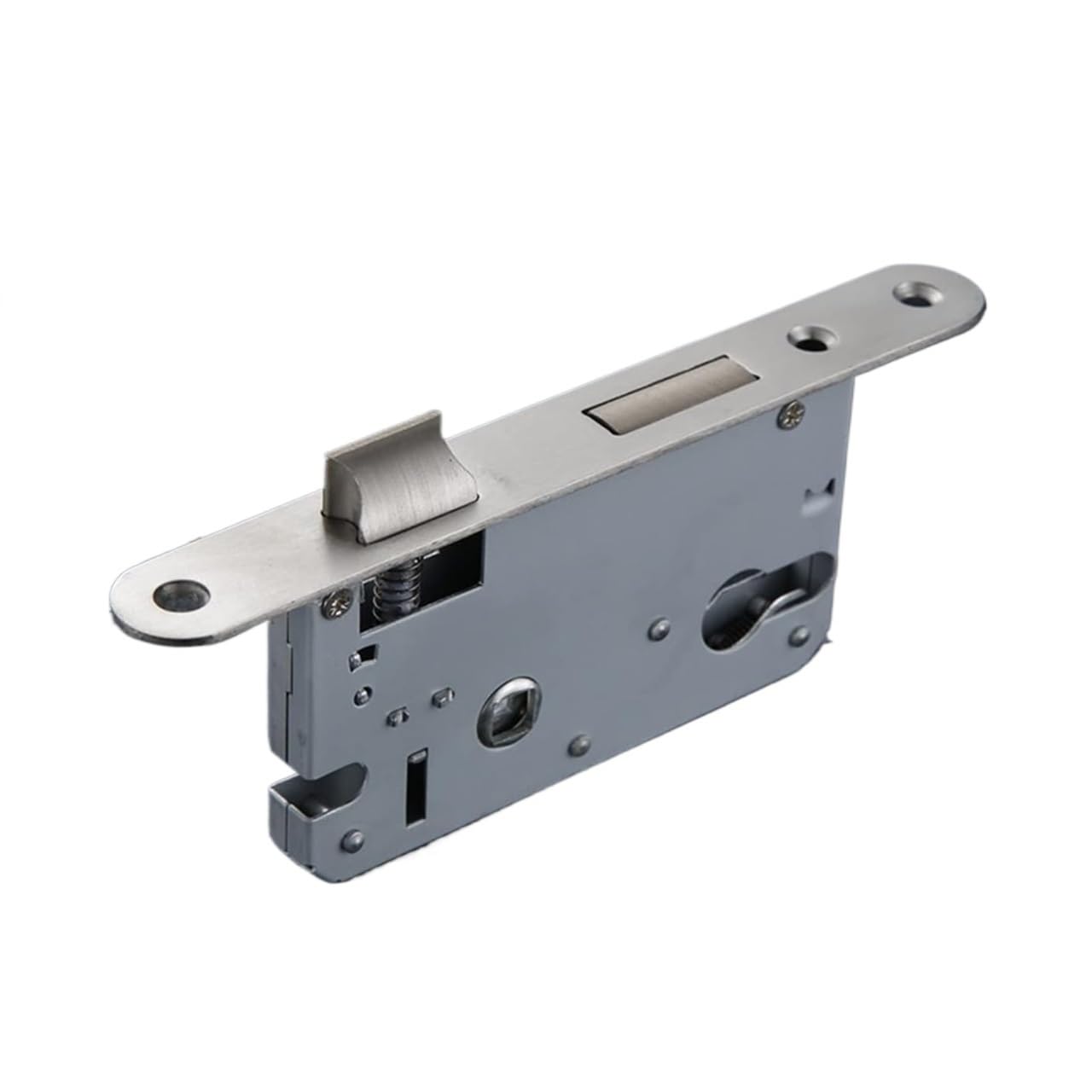 Uyume Mortise Lock, Mortice Sash Locks,Polished Chrome Mortice Sashlock,Stainless Steel 50X45 Lock Door Split Lock Body Wooden Door Lockcase Metal Fillet Panel Fit Cylinder Height 29Mm
