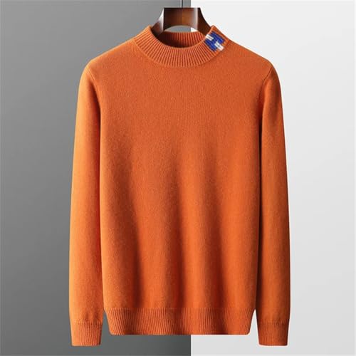 Men Wool Clothes Textured Knit Pullover Loose Thicken Bottoming Winter2